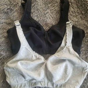 2 Catharine's cotton bras 40DD/E